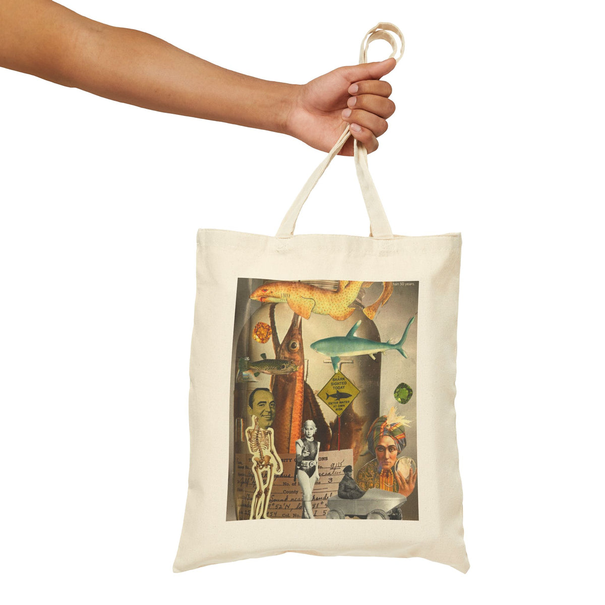 "Astronomical Sighting" on Cotton Tote Bag
