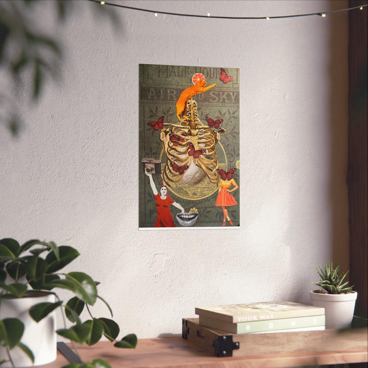 "Boss Lady" on a Matte Poster