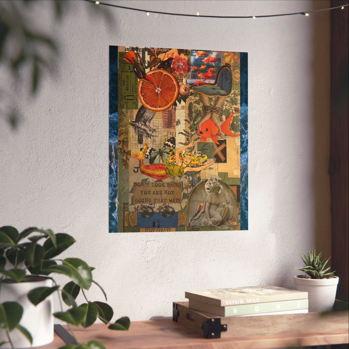 "Antic Egg" on a Matte Poster
