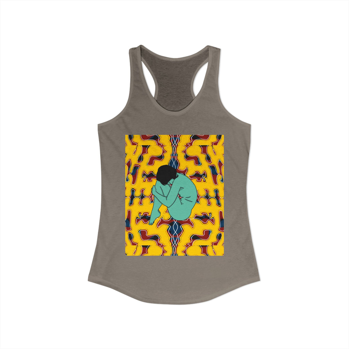 "Astral Project" on a Racerback Tank
