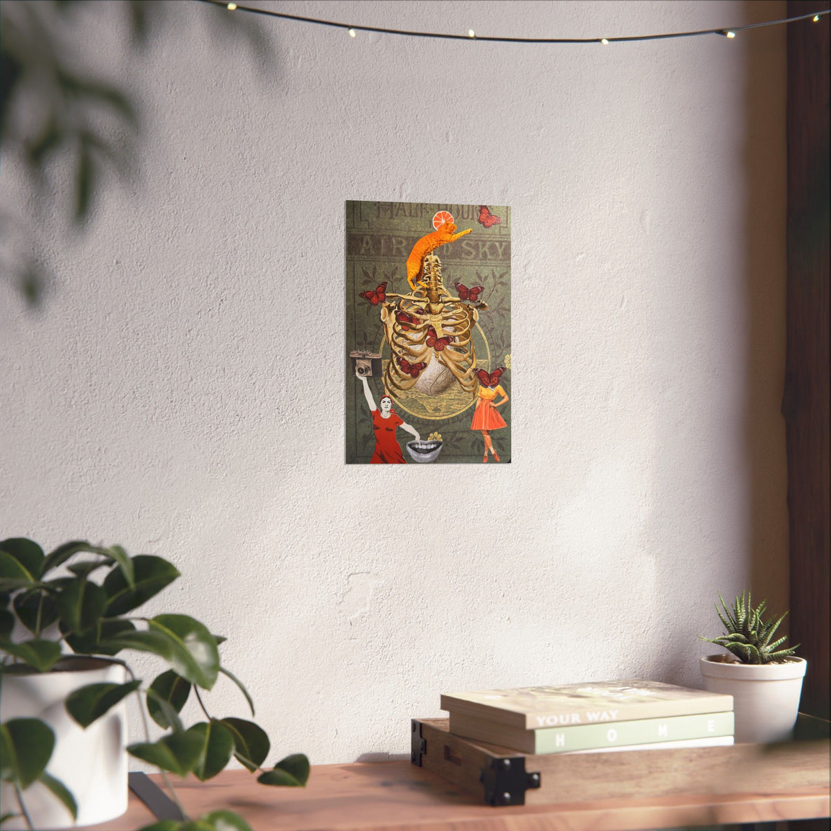 "Boss Lady" on a Matte Poster